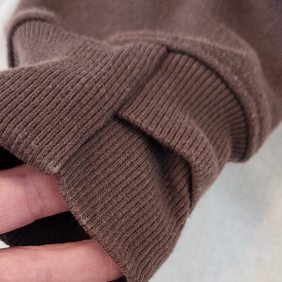 All In Motion™ Women's Fleece Half Zip Pullover - Brown XS - Picture 3 of 15